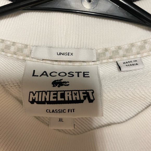 Minecraft Lacoste Sweatshirt - Picture 2 of 3